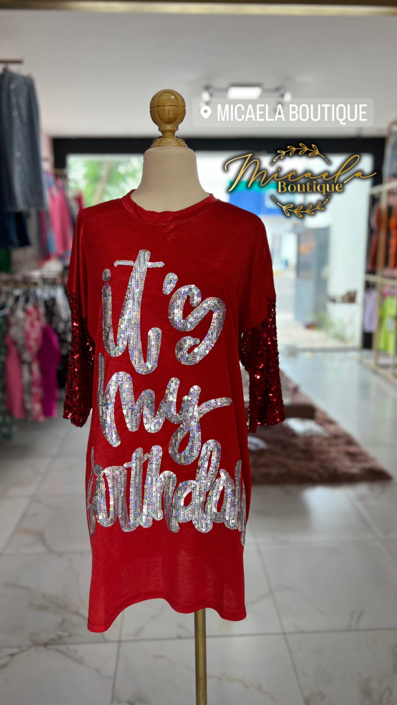 It’s my birtyday ROJO