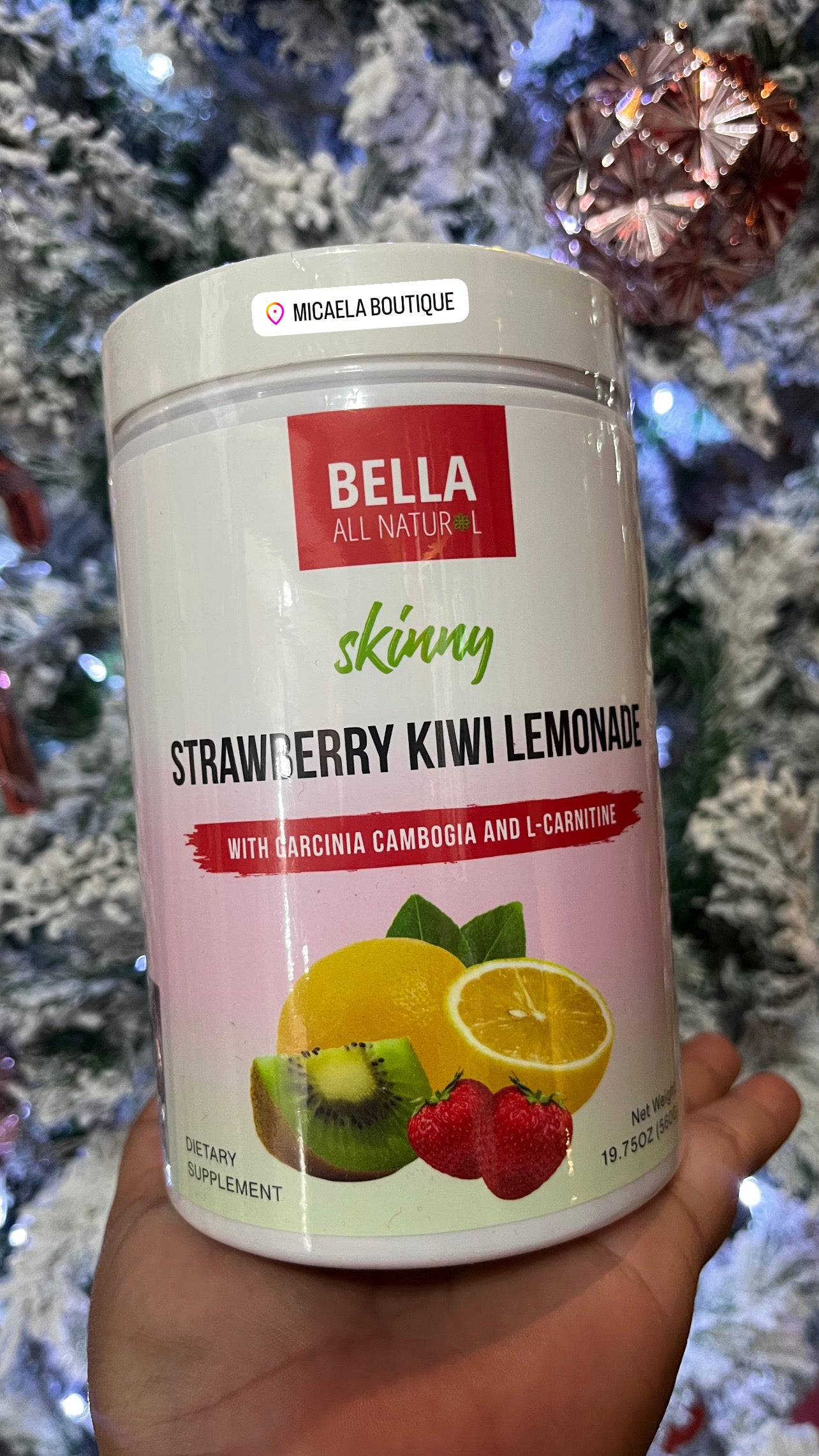 Skinny Strawberry Kiwi Lemonade