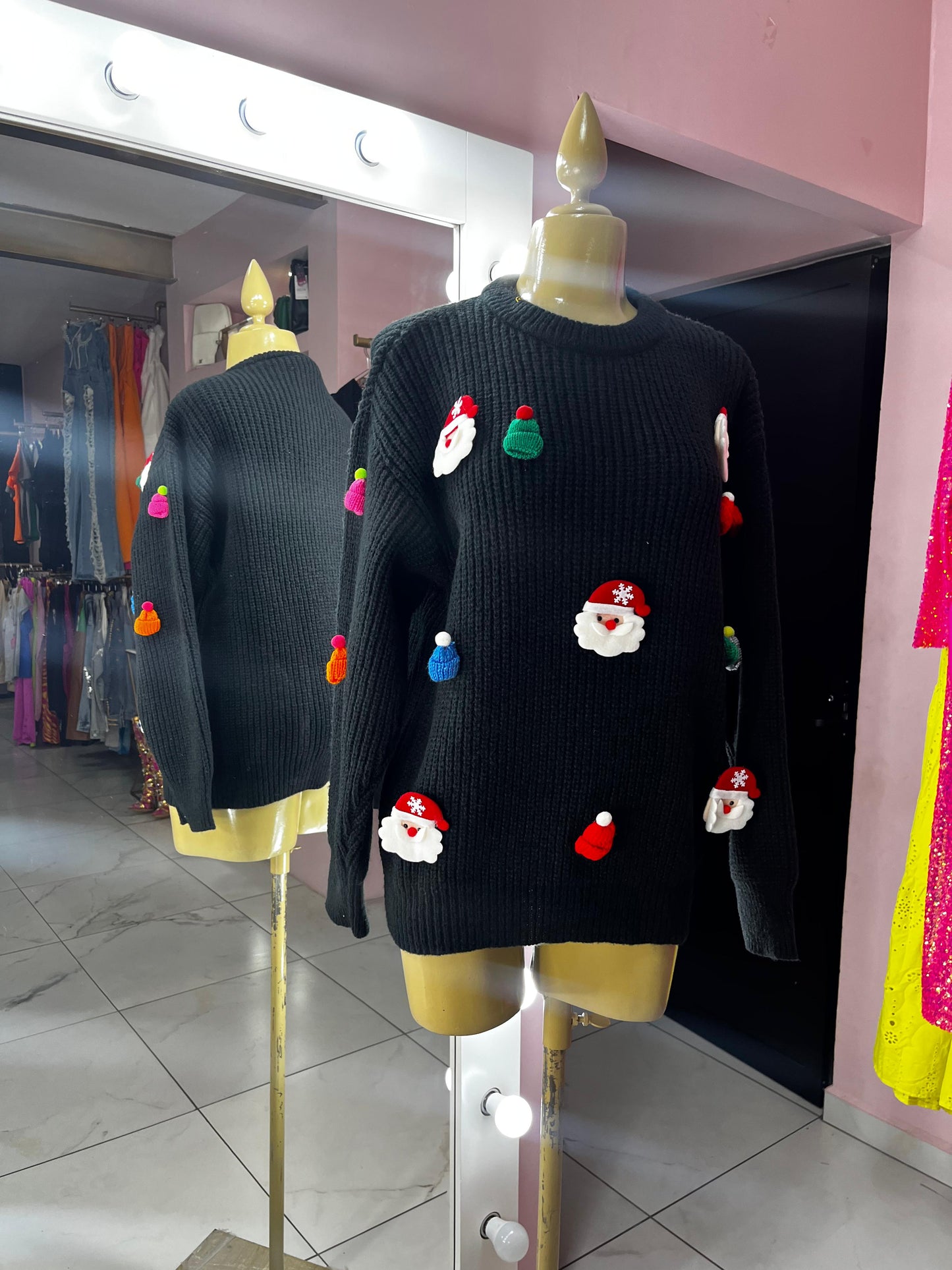 Suéter navideño 3D