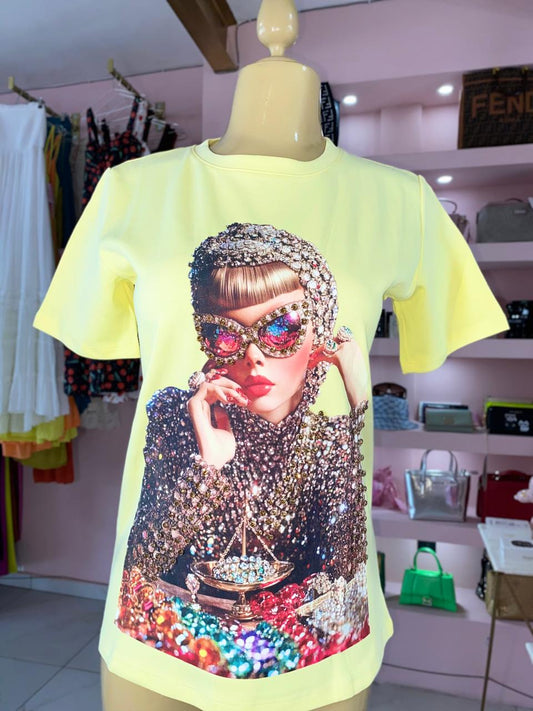 Blusa Diva amarillo