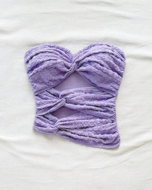 Croptop lila