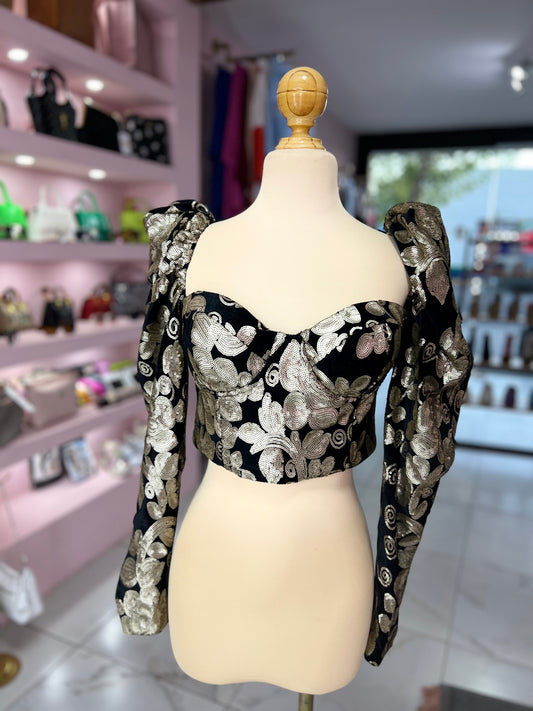 Crop top vintage