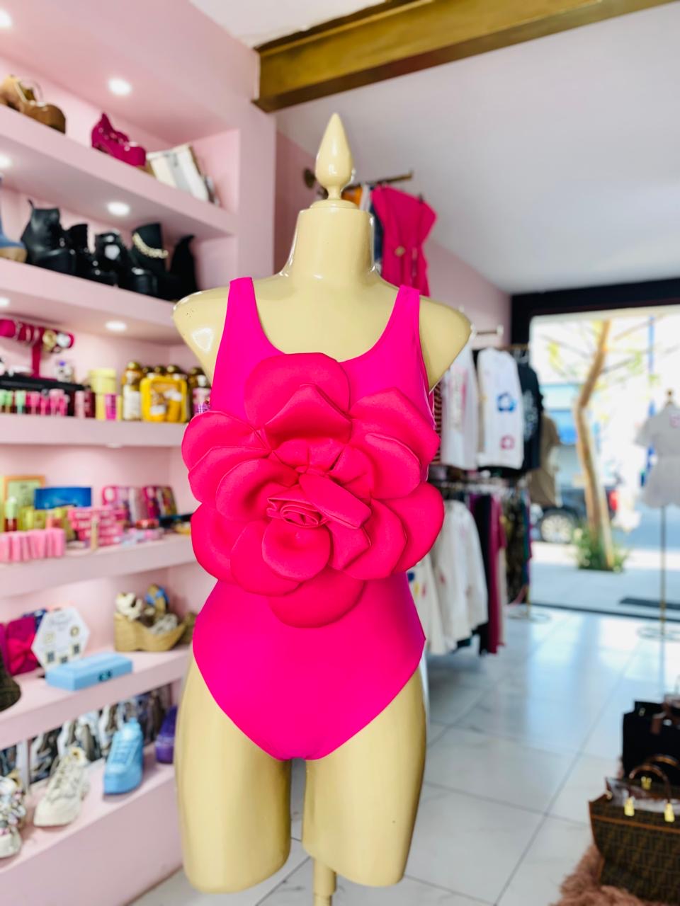 Swimsuit Pink flower