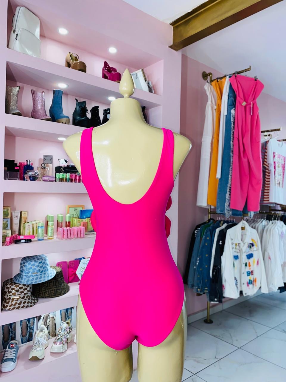 Swimsuit Pink flower
