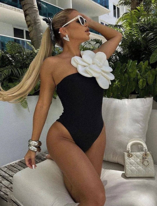 Swimsuit 3D flower