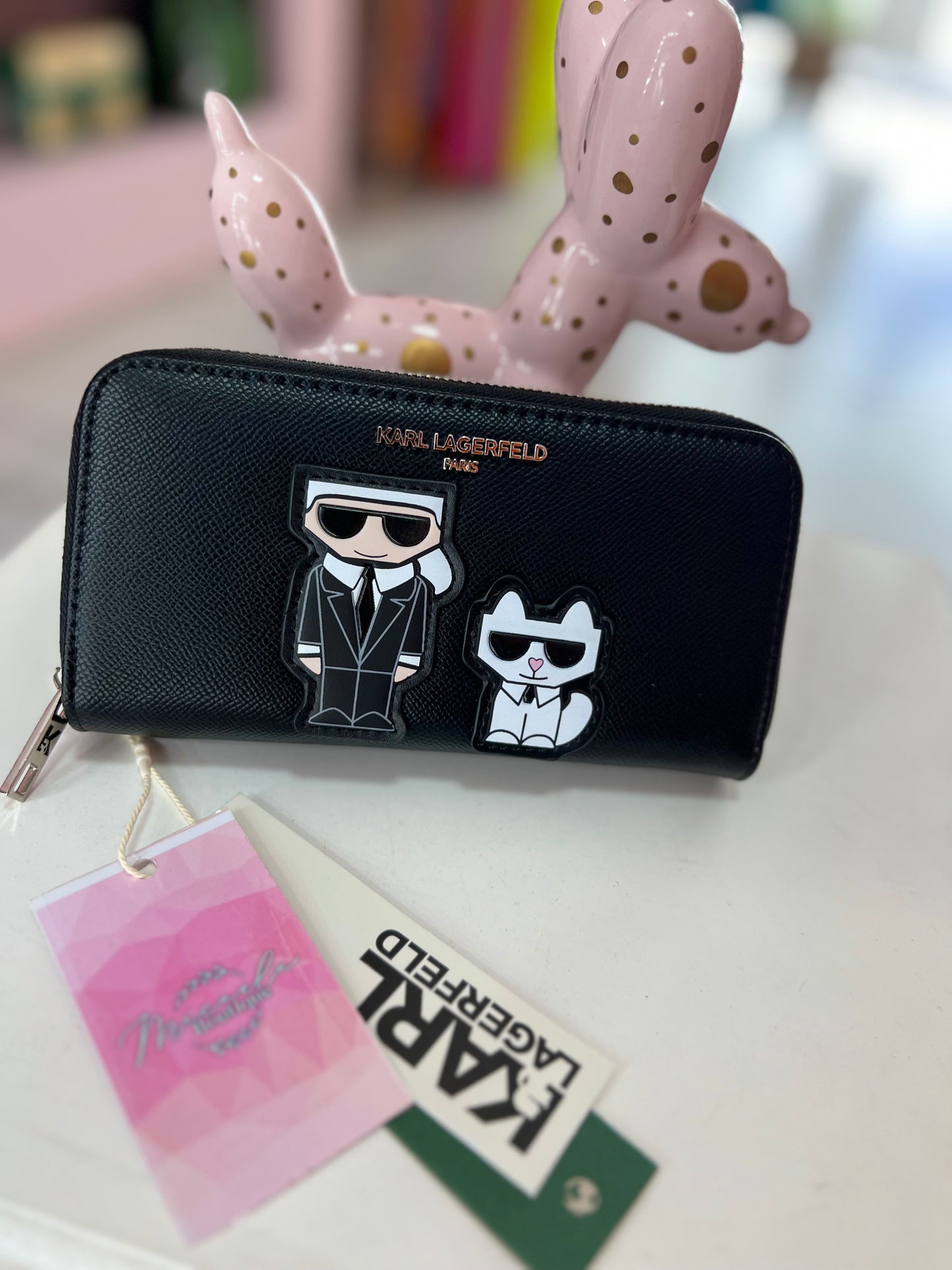 Cartera Karl doble cierre